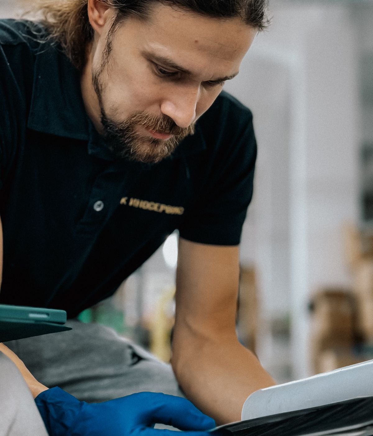 Warehouse quality check during product inspection before export